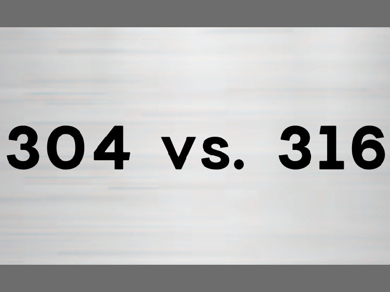 Why is 316 stainless steel more expensive than 304? Master: These differences are not clear, no wonder they are always pitted